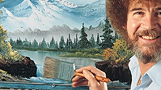 Pop an Ambien and watch happy Bob Ross happily washing his happy brush